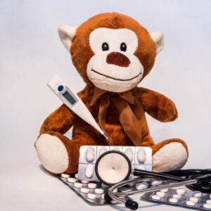 Brown Monkey Stuff Doll