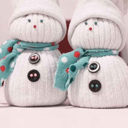 Soft Baby Snow man doll